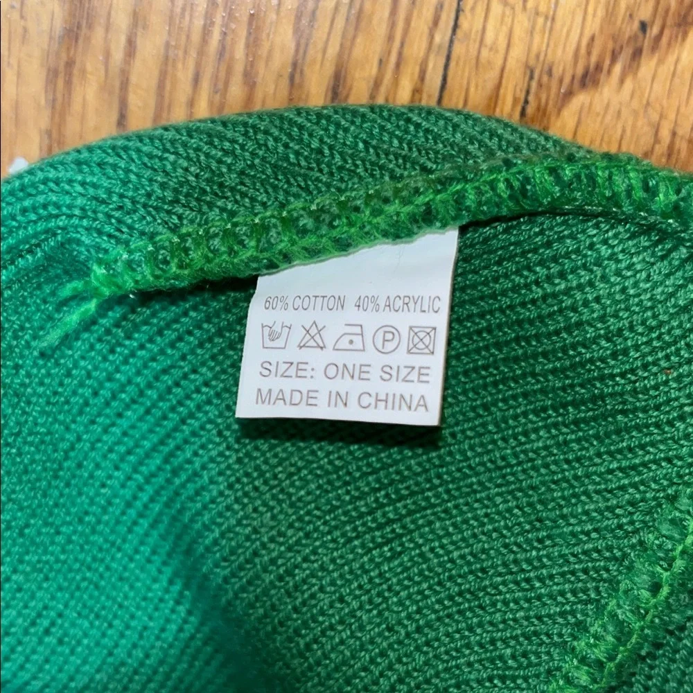 John Deere Green Knit Beanie Hat Size One Size